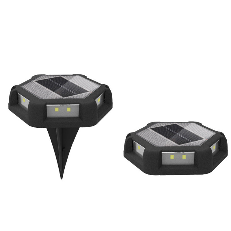 ضوء حديقة شمسي LED مقاوم للماء من الألومنيوم المعاصر مربع للكمبيوتر الشخصي للاستخدام الخارجي في الفناء 