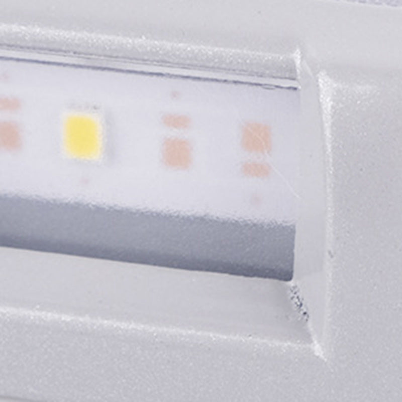ضوء حديقة شمسي LED مقاوم للماء من الألومنيوم المعاصر مربع للكمبيوتر الشخصي للاستخدام الخارجي في الفناء 