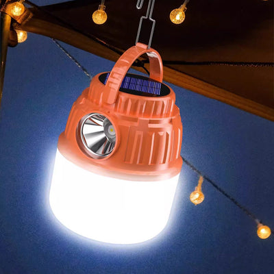 إضاءة خارجية محمولة حديثة بتصميم بسيط تعمل بالطاقة الشمسية من ABS LED لإضاءة المناظر الطبيعية في الهواء الطلق 