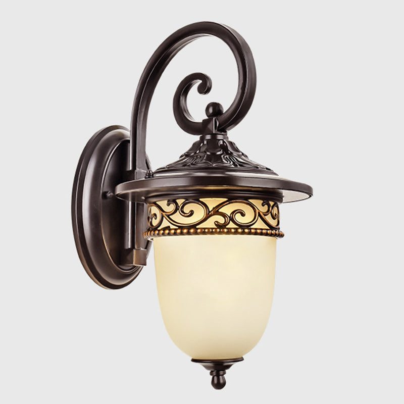 Horloge suspendue étanche rétro contemporaine motif de branche de fleurs en verre d&
