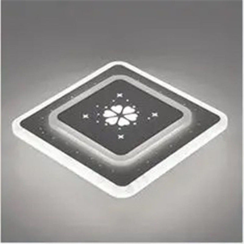 Moderne Einfachheit Verdeckte Installation Quadratische Form Hardware Acryl LED Unterputz Deckenleuchte Für Flur 