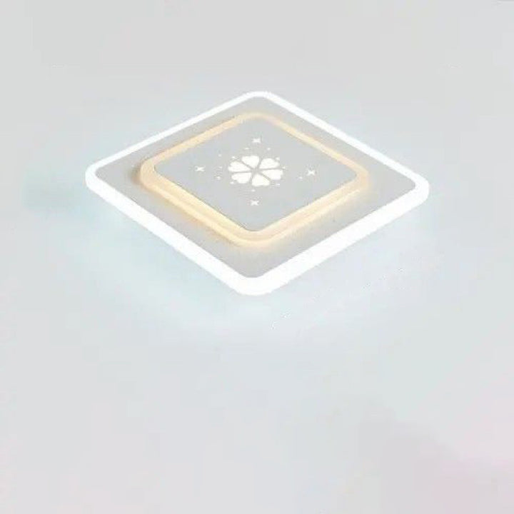 Moderne Einfachheit Verdeckte Installation Quadratische Form Hardware Acryl LED Unterputz Deckenleuchte Für Flur 