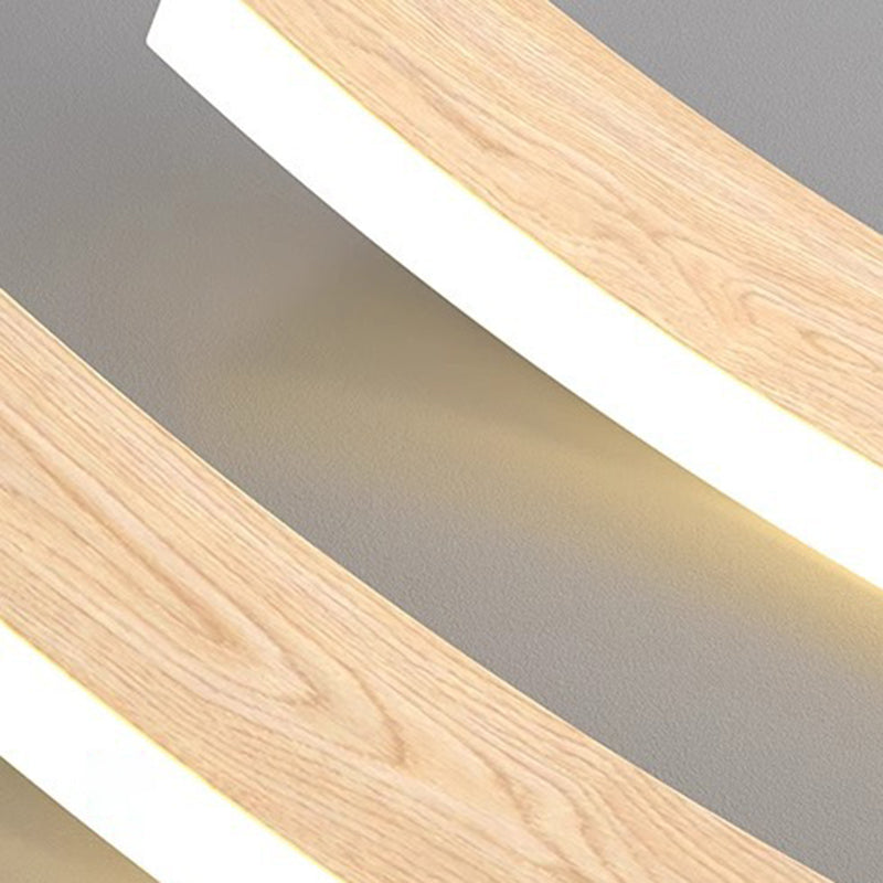 Lustre contemporain créatif en fer, aluminium, matériel acrylique, silicone LED pour salle à manger 