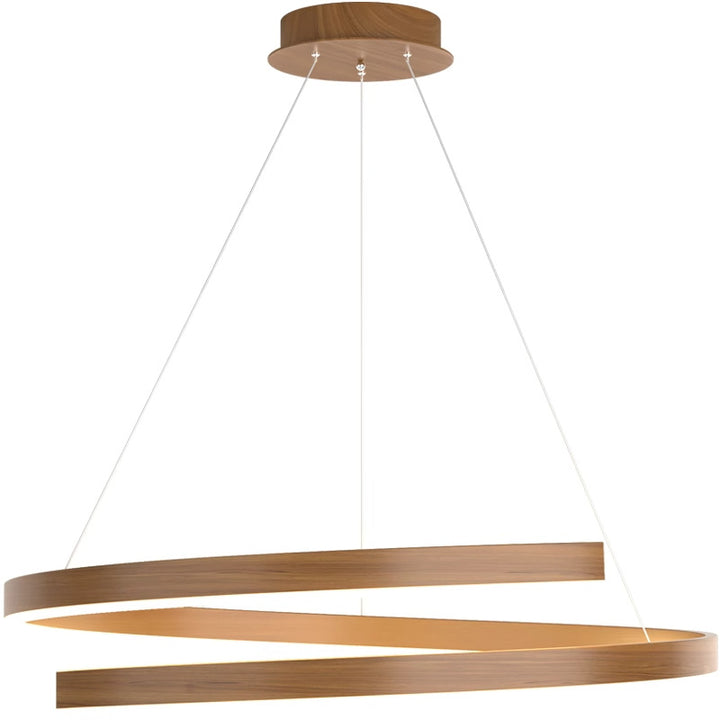 Lustre contemporain créatif en fer, aluminium, matériel acrylique, silicone LED pour salle à manger 
