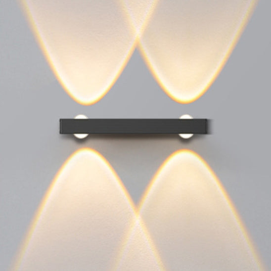 Modern Minimalist Long Multi Lights Aluminum LED Wall Sconce Lamp For Hallway