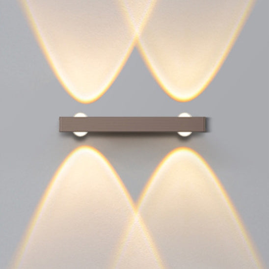 Modern Minimalist Long Multi Lights Aluminum LED Wall Sconce Lamp For Hallway