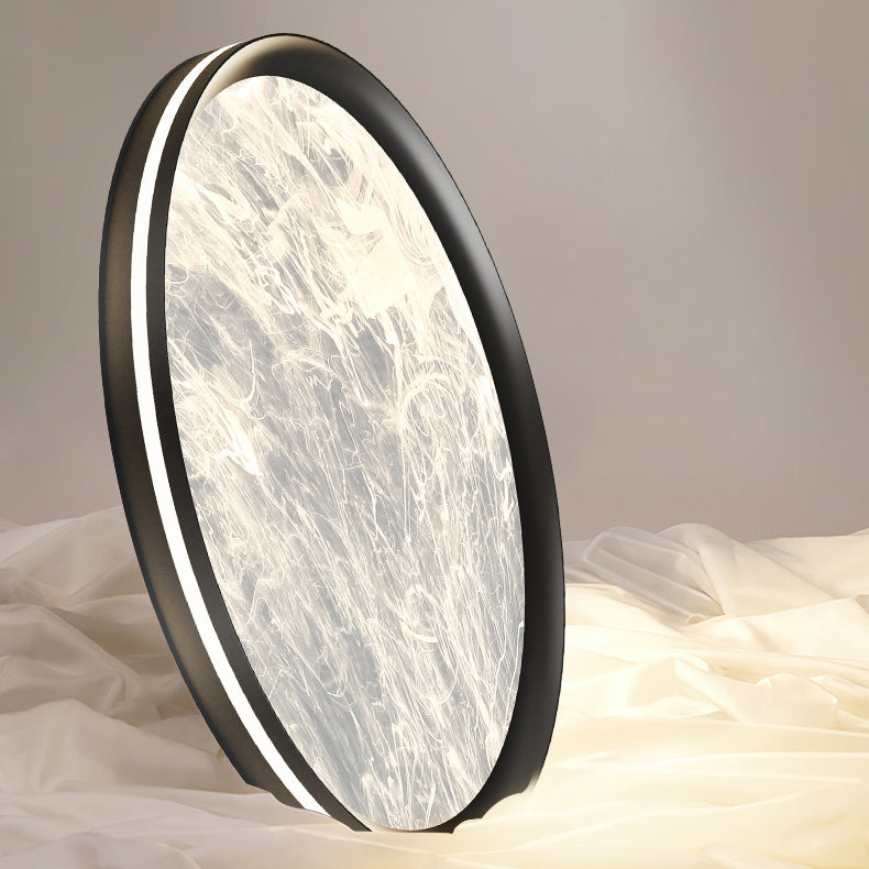 Plafonnier LED en aluminium acrylique nuage rond nordique contemporain pour salon 