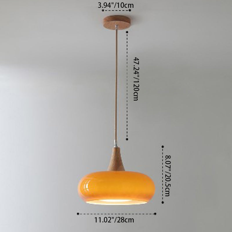 Zeitgenössische nordische konische 1/3-Licht-Pendelleuchte aus Eisen für Esszimmer 