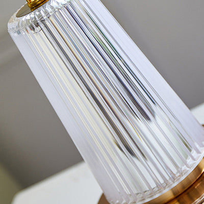 Lampe de table moderne de luxe à base ronde en forme de pétale en fer et verre acrylique à 1 lumière pour chambre 