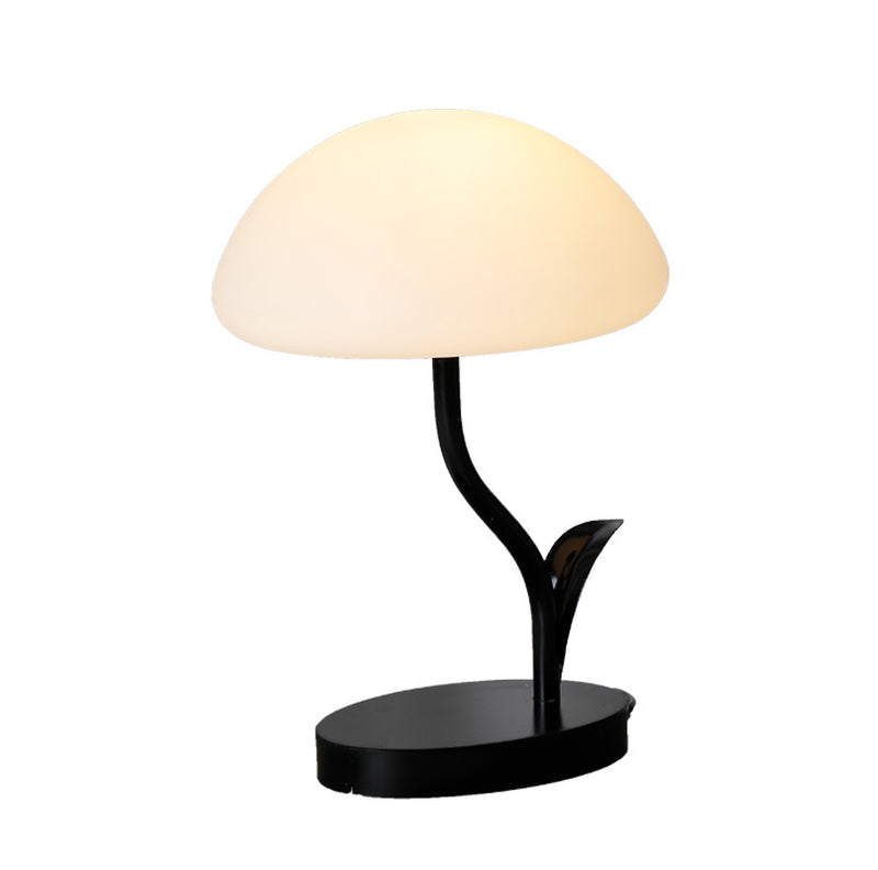 Zeitgenössische kreative Pilzform Eisen ABS USB LED Tischlampe für das Schlafzimmer 