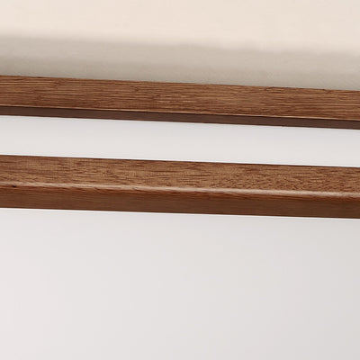 Traditionelle chinesische runde plissierte Eisen PVC LED Unterputz-Deckenleuchte für Wohnzimmer 