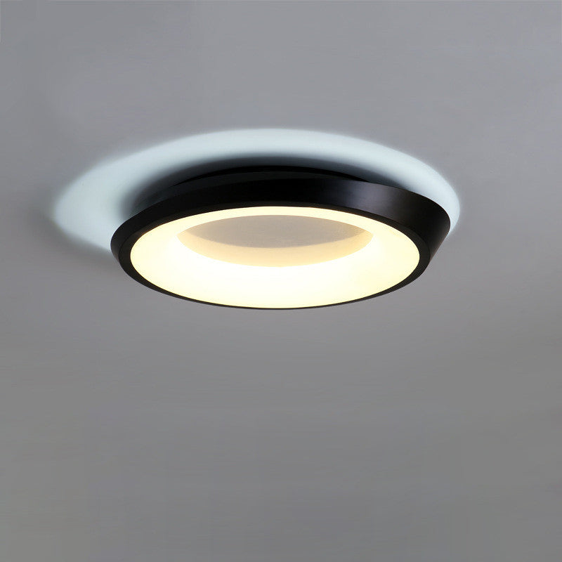 Moderne Einfachheit Unregelmäßige Runde Eisen-Hardware Acryl LED Deckenleuchte für das Schlafzimmer 