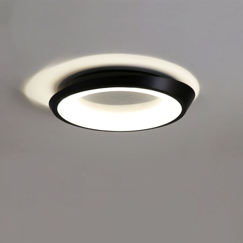 Moderne Einfachheit Unregelmäßige Runde Eisen-Hardware Acryl LED Deckenleuchte für das Schlafzimmer 