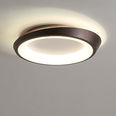 Moderne Einfachheit Unregelmäßige Runde Eisen-Hardware Acryl LED Deckenleuchte für das Schlafzimmer 