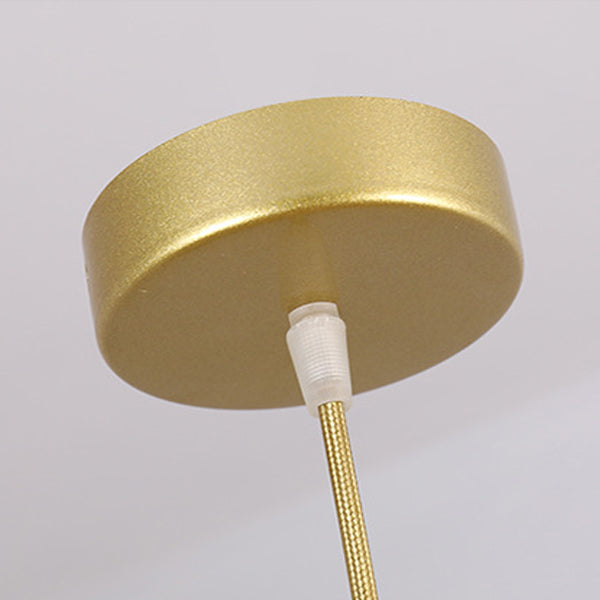 Zeitgenössischer kreativer doppelter Schicht-Strohhut, gestapeltes Hardware-Acryl 1-Licht-Pendelleuchte für Wohnzimmer 
