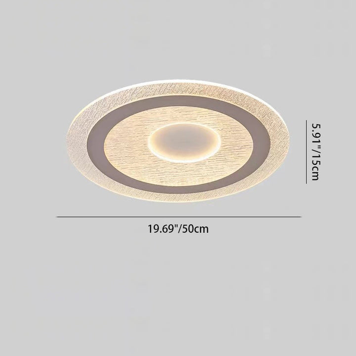 Contemporary Nordic Ice Cracks Irregular Circle Pentagon Triangle Acrylic Iron LED Flush Mount Ceiling Light For Living Room
