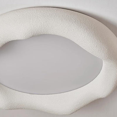 Zeitgenössische nordische Wolkenform Eisen Fiberglas Acryl LED Deckenleuchte für Schlafzimmer 