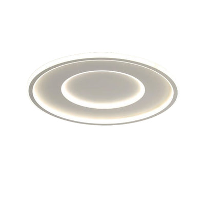 Luz de techo LED empotrada redonda minimalista moderna de acrílico y hierro para dormitorio 