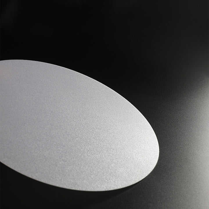 Luz de techo LED montada al ras con anillo de círculo multicapa geométrico de acrílico y hierro creativo contemporáneo para sala de estar 