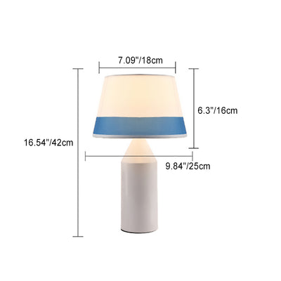 Lampe de table 1 lumière en tissu matériel forme de bouteille de vin créative contemporaine pour chambre 