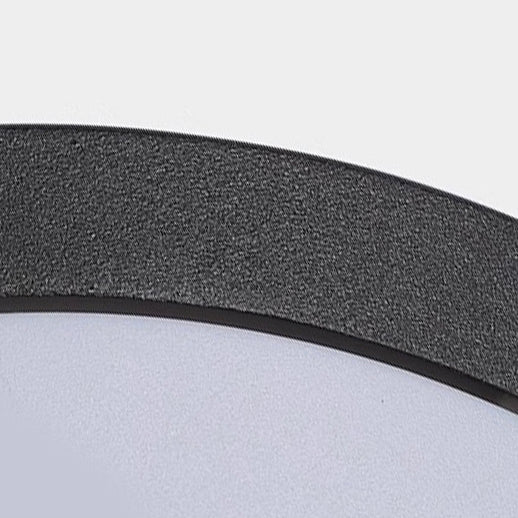 Lumière de plafond encastrée LED ronde en aluminium acrylique étanche moderne minimaliste pour jardin 