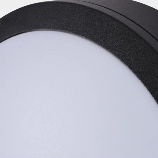 Lumière de plafond encastrée LED ronde en aluminium acrylique étanche moderne minimaliste pour jardin 