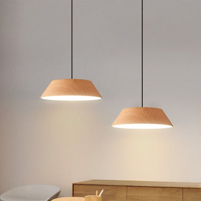 Traditional Chinese Drum Shape Acrylic Iron LED Pendant Light For Living Room