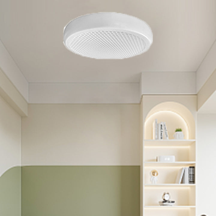 Luz de techo empotrada LED redonda de estrella de ABS PS minimalista moderna anti-mosquitos para estudio 