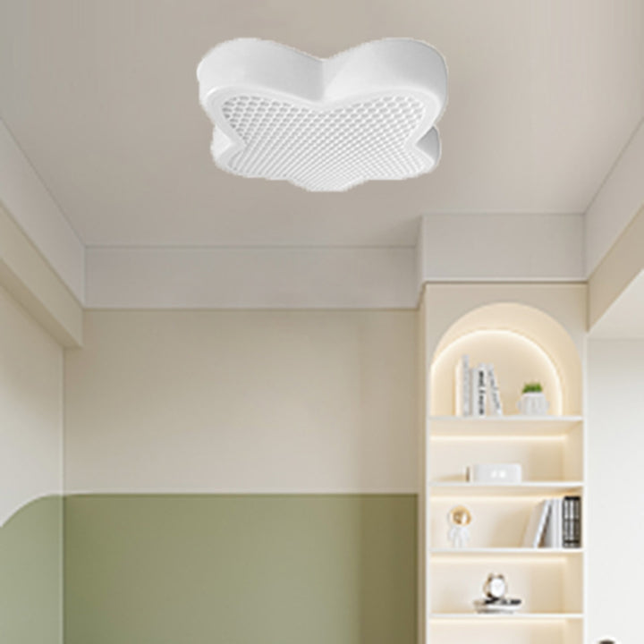 Luz de techo empotrada LED redonda de estrella de ABS PS minimalista moderna anti-mosquitos para estudio 