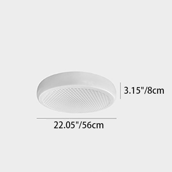 Luz de techo empotrada LED redonda de estrella de ABS PS minimalista moderna anti-mosquitos para estudio 