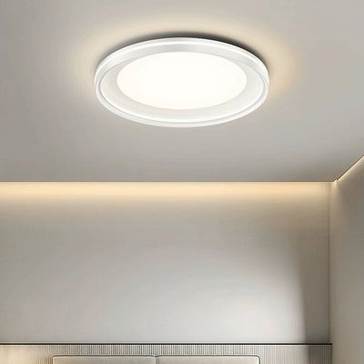 Luz de techo LED empotrada de hierro PVC cuadrada redonda rectangular minimalista moderna para dormitorio 