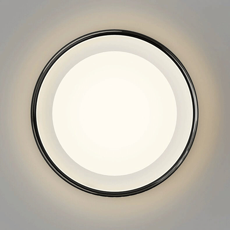 Luz de techo LED empotrada de hierro PVC cuadrada redonda rectangular minimalista moderna para dormitorio 
