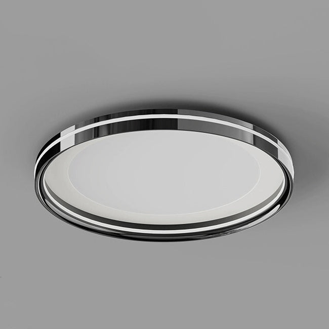 Moderne Minimalistische Runde Quadratische Rechteckige Eisen PVC LED Deckenleuchte für das Schlafzimmer 