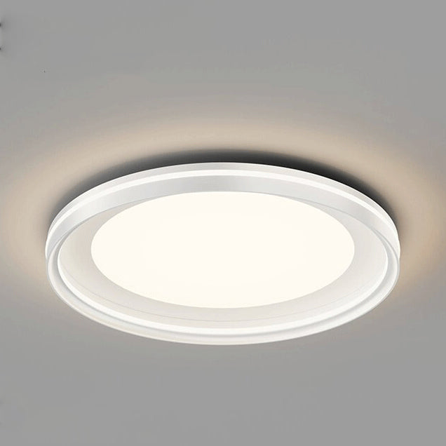 Moderne Minimalistische Runde Quadratische Rechteckige Eisen PVC LED Deckenleuchte für das Schlafzimmer 
