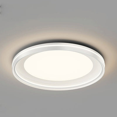Luz de techo LED empotrada de hierro PVC cuadrada redonda rectangular minimalista moderna para dormitorio 