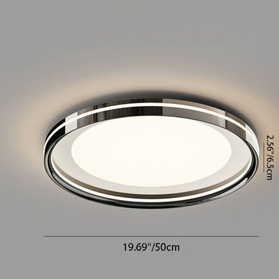 Luz de techo LED empotrada de hierro PVC cuadrada redonda rectangular minimalista moderna para dormitorio 