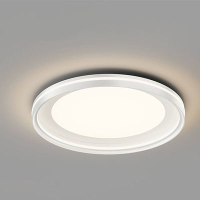 Luz de techo LED empotrada de hierro PVC cuadrada redonda rectangular minimalista moderna para dormitorio 