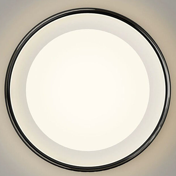 Luz de techo LED empotrada de hierro PVC cuadrada redonda rectangular minimalista moderna para dormitorio 