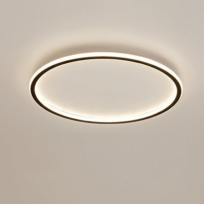 ضوء السقف LED المثبت بتصميم حديث بسيط مستدير من الحديد والألمنيوم والأكريليك لغرفة النوم 