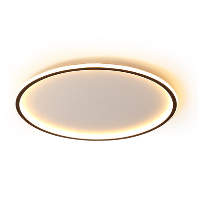 ضوء السقف LED المثبت بتصميم حديث بسيط مستدير من الحديد والألمنيوم والأكريليك لغرفة النوم 