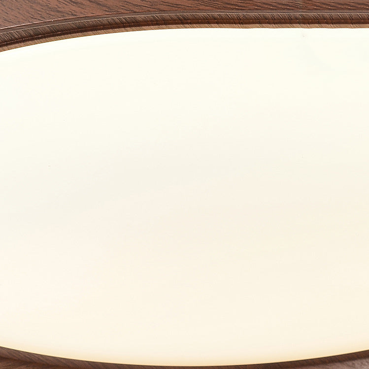 Plafonnier LED rond minimaliste moderne en fer et acrylique pour salon 