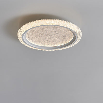 ضوء سقف LED مثبت دافق من الألومنيوم والأكريليك بتصميم فاخر حديث دائري لأجل غرفة المعيشة 