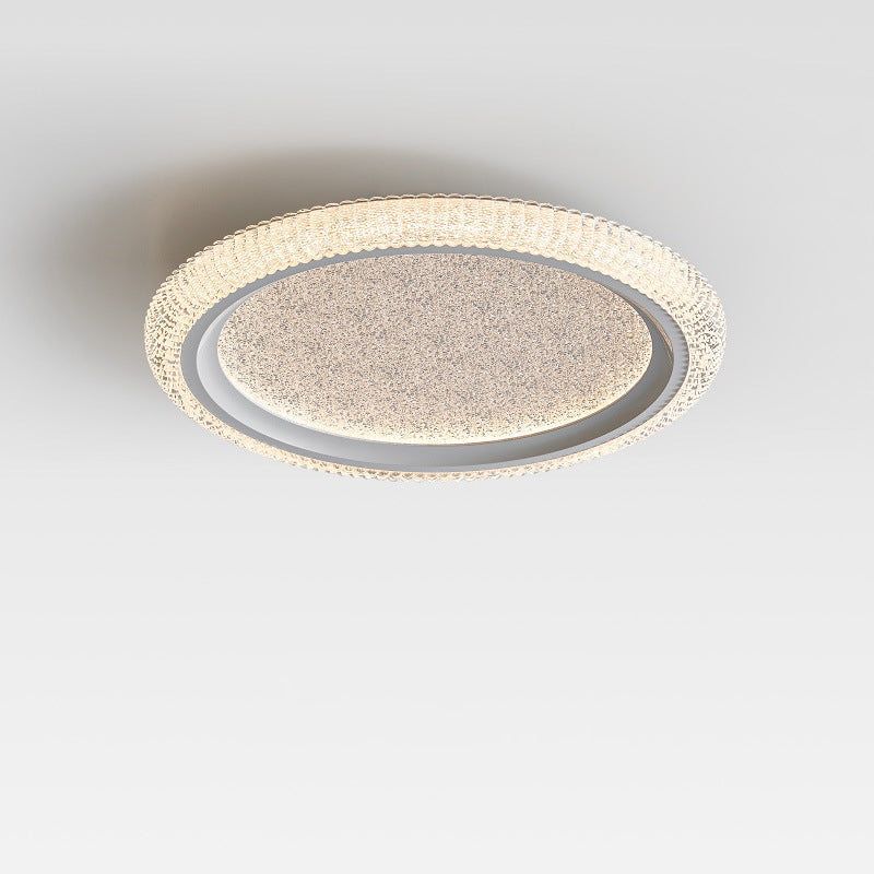 ضوء سقف LED مثبت دافق من الألومنيوم والأكريليك بتصميم فاخر حديث دائري لأجل غرفة المعيشة 