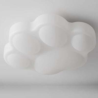 Luz de techo LED empotrada de hardware de garra de gato animal creativo contemporáneo para dormitorio 