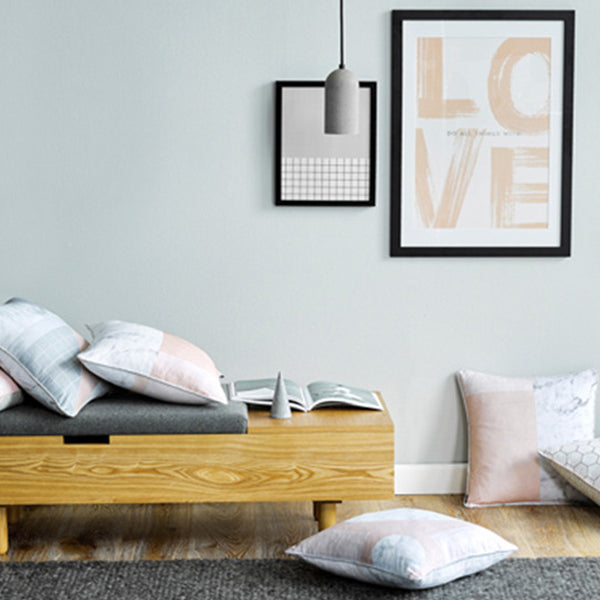 Contemporary Industrial Cylinder Shade Cement 1-Light Pendant Light For Living Room