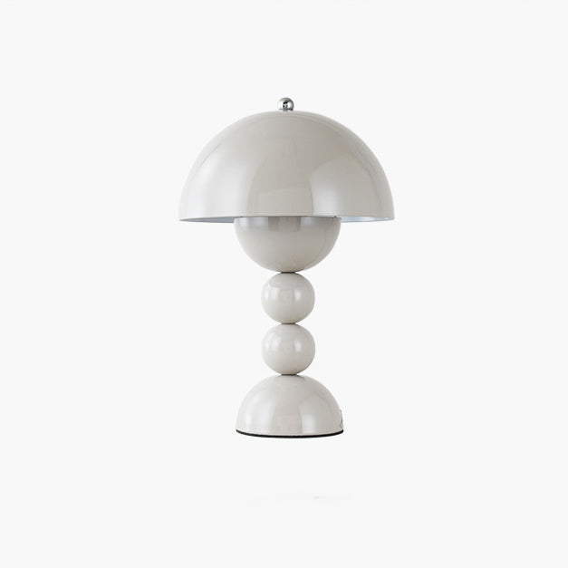 Contemporary Nordic Flower Bud Iron 1-Light Table Lamp For Bedroom