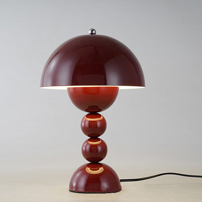 Contemporary Nordic Flower Bud Iron 1-Light Table Lamp For Bedroom