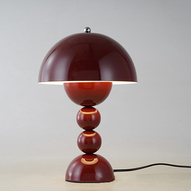 Contemporary Nordic Flower Bud Iron 1-Light Table Lamp For Bedroom