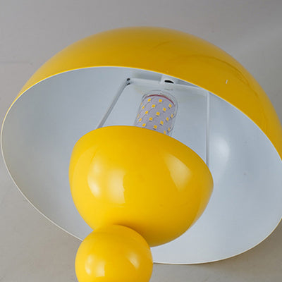 Contemporary Nordic Flower Bud Iron 1-Light Table Lamp For Bedroom