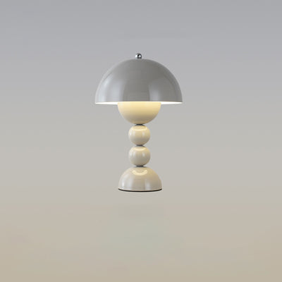 Contemporary Nordic Flower Bud Iron 1-Light Table Lamp For Bedroom
